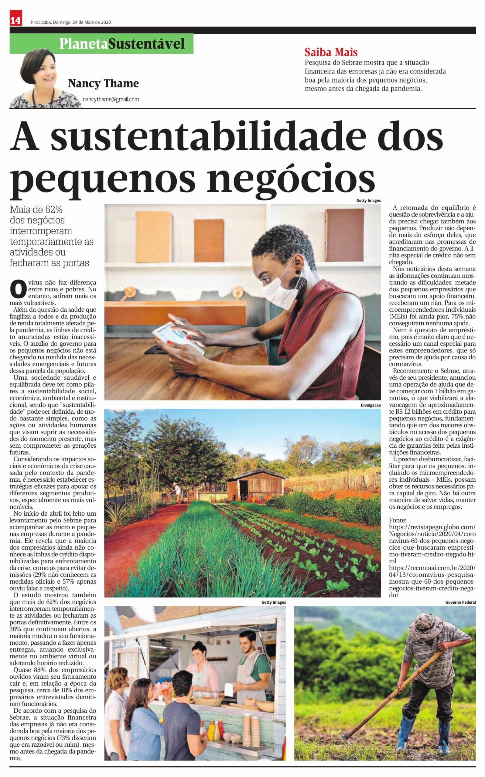 O impacto da Pandemia nos pequenos negócios